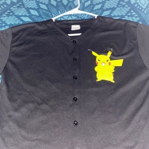 NWOT POKÉMON PIKACHU JERSEY SHIRT
